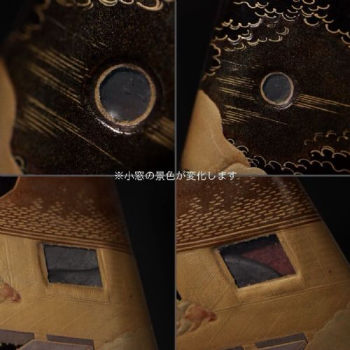 BEAUTIFUL JAPANESE ANTIQUE EARLY 20THC LACQUER LETTER BOX FUBAKO - ADDITIONAL PHOTO 6