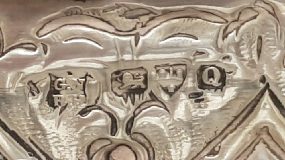 VICTORIAN STERLING SILVER SNUFF BOX, GEORGE NATHAN & RIDLEY HAYES, HALLMARKED CHESTER 1899 View VII