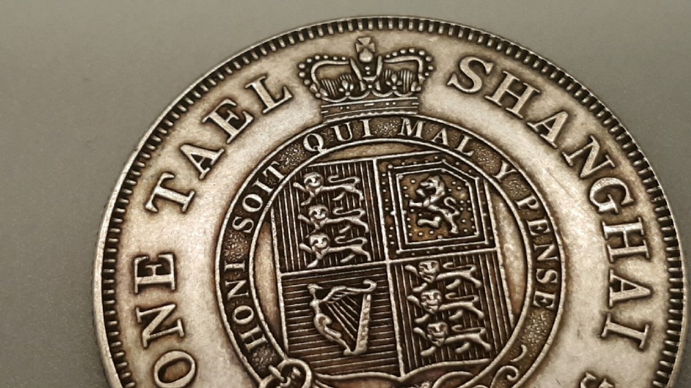 Hong Kong Hong Kong Shanghai Fantasy One Tael Coin 1867 View II