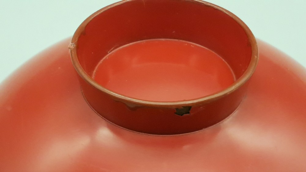 Pair of Japanese Vintage Lacquer Sake Cups Depicting Mount Fuji View IV