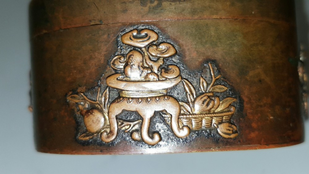 Fine Japanese Meiji (19thC) Bronze Trinket Box  View II