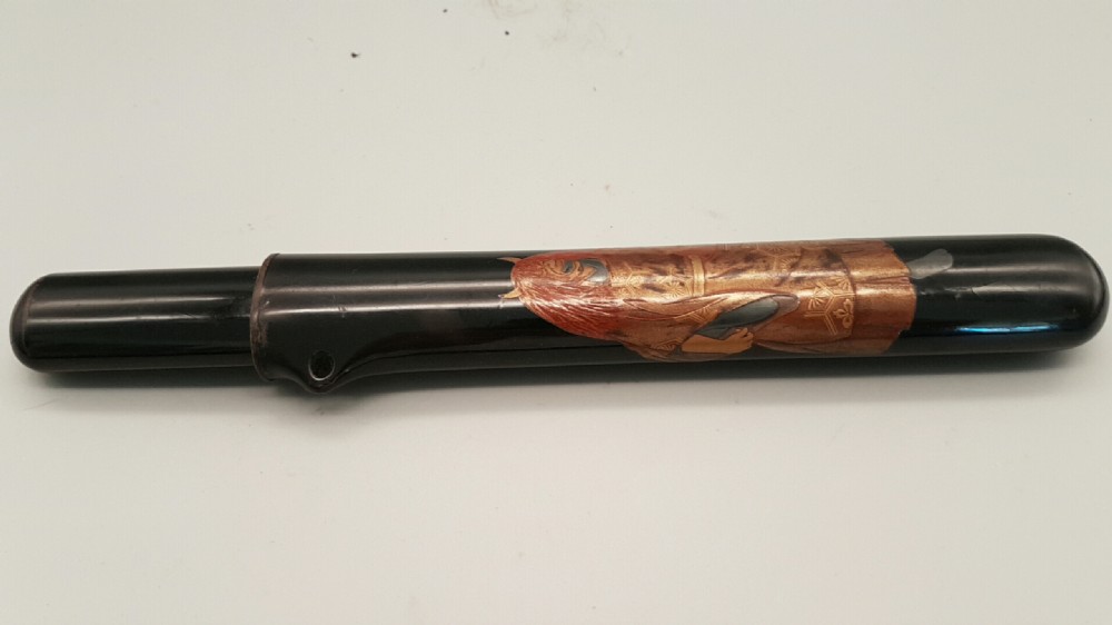 Japanese Meiji (19thC) Lacquer Pipecase (Kiseruzutsu) View IV