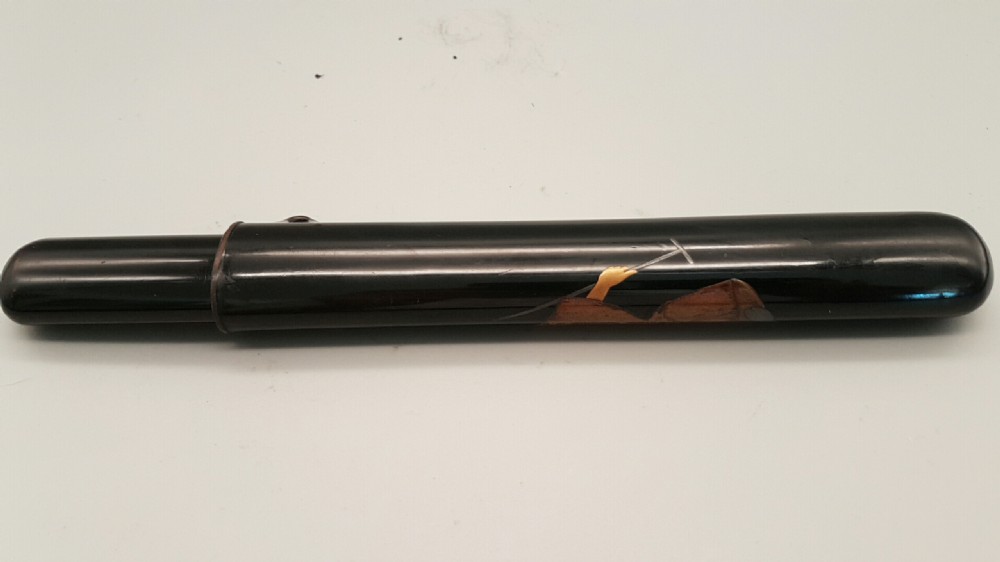 Japanese Meiji (19thC) Lacquer Pipecase (Kiseruzutsu) View V
