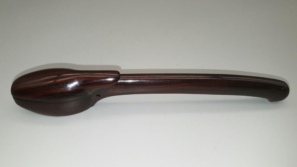 Rare Japanese Meiji (19thC) Karaki (Rosewood?) Yatate 