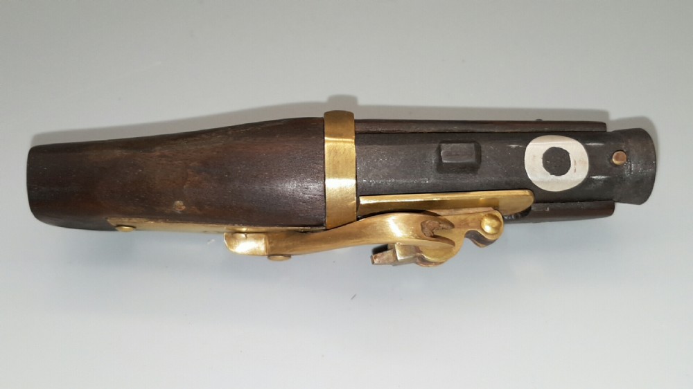 Japanese Late Edo Period Miniature Teppo Matchlock (Tanegashima) Pistol View IV