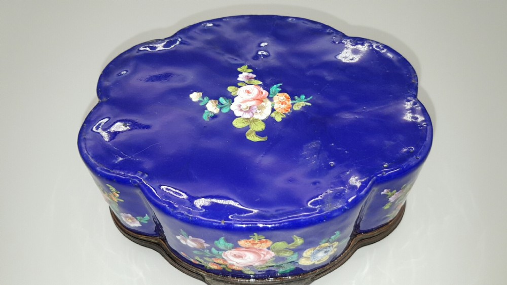 Stunning Antique 18thC (ca 1780) Georgian Enamel Box, with Hogarth Decoration View VIII