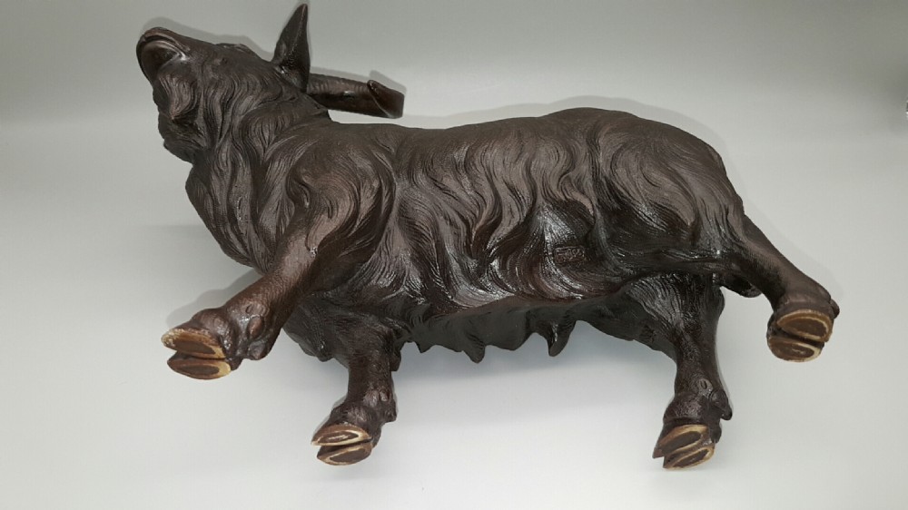 Superb Japanese Meiji (early 20thC) Bronze Ram, Signed View VIII