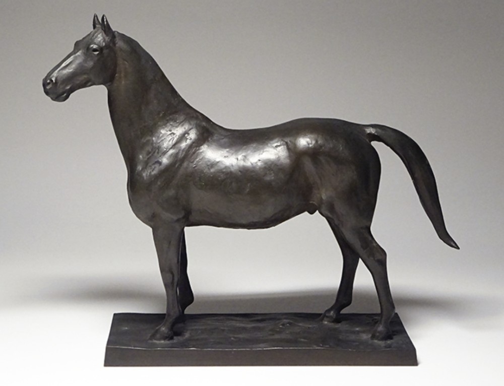 Excellent Japanese Taisho/Showa (1920-30s) Bronze Horse, Ikeda Yuhachi