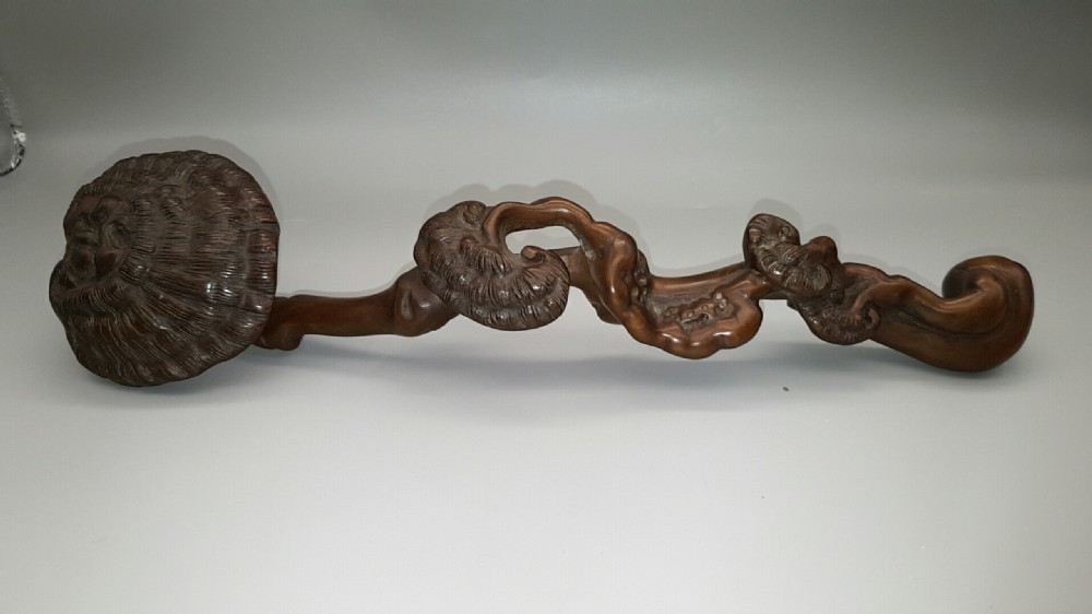 Chinese Antique (mid-19thC) Buddhist Ruyi (Sceptre)
