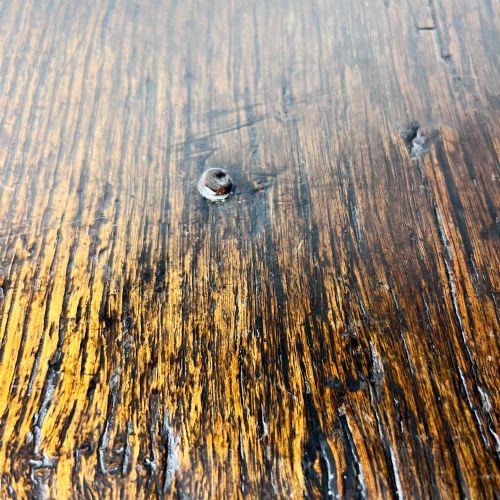 SMALL 17TH CENTURY OAK GATELEG TABLE - ADDITIONAL PHOTO 15