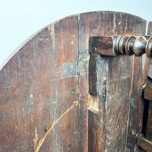 SMALL 17TH CENTURY OAK GATELEG TABLE - ADDITIONAL PHOTO 17