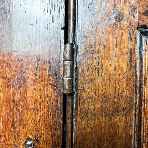 18TH CENTURY OAK WALL CUPBOARD - ADDITIONAL PHOTO 13