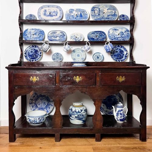 18TH CENTURY WELSH OAK POTBOARD DRESSER - ADDITIONAL PHOTO 1
