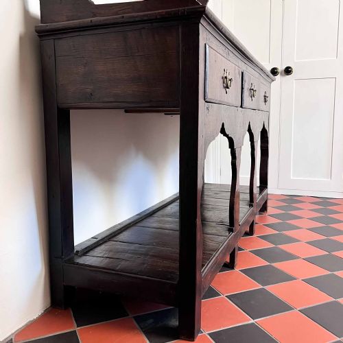 18TH CENTURY WELSH OAK POTBOARD DRESSER - ADDITIONAL PHOTO 13