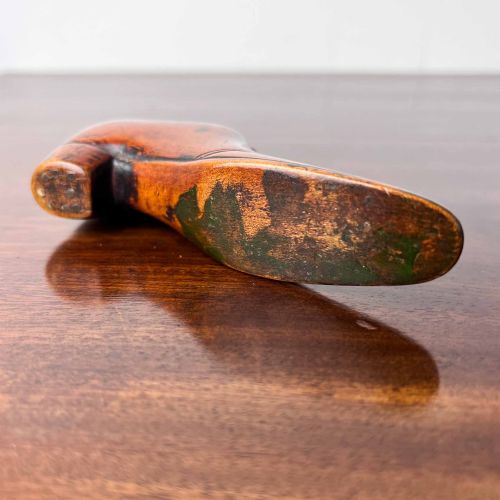 GEORGIAN TREEN SHOE SNUFF BOX - ADDITIONAL PHOTO 4