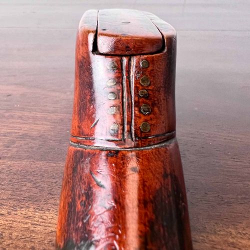 GEORGIAN TREEN SHOE SNUFF BOX - ADDITIONAL PHOTO 9