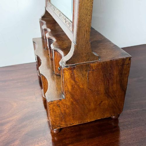 18TH CENTURY WALNUT TOILET MIRROR - ADDITIONAL PHOTO 7