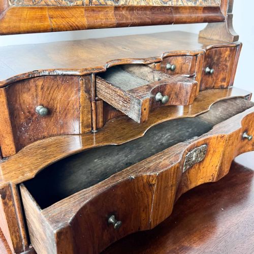 18TH CENTURY WALNUT TOILET MIRROR - ADDITIONAL PHOTO 14