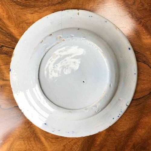 PAIR OF 18TH CENTURY DUTCH DELFTWARE PLATES - ADDITIONAL PHOTO 15
