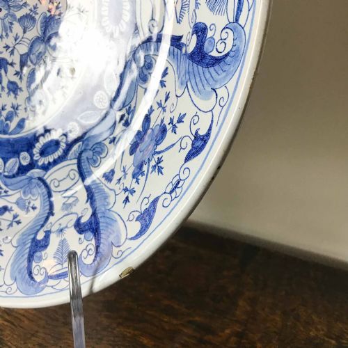 ANTIQUE BLUE AND WHITE CHARGER C1800 - ADDITIONAL PHOTO 3