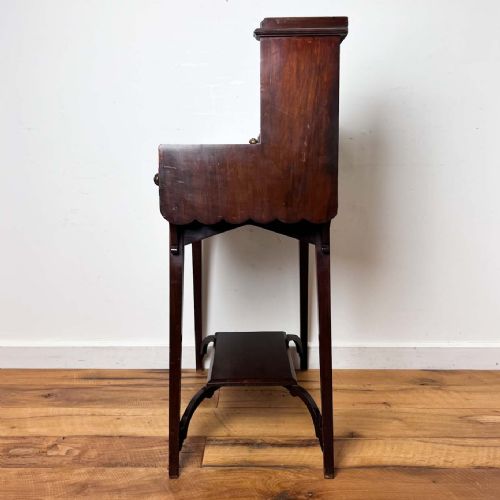 MAHOGANY ARTS AND CRAFTS WRITING DESK - ADDITIONAL PHOTO 14