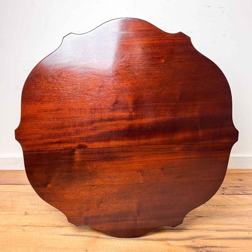 MORRIS AND CO STYLE MAHOGANY OCCASIONAL TABLE - ADDITIONAL PHOTO 14