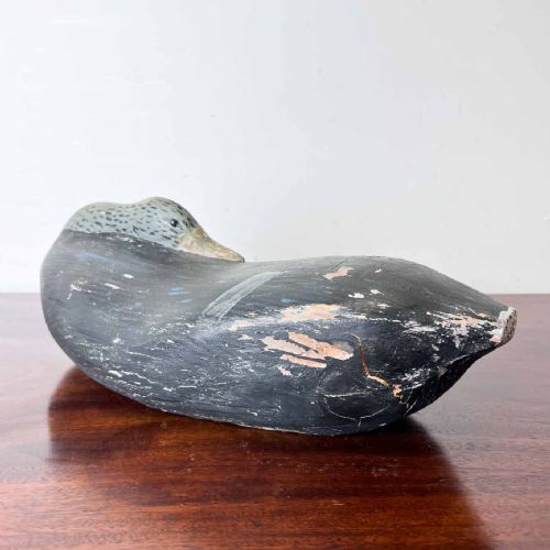 FOLK ART CARVED DECOY GOOSE - ADDITIONAL PHOTO 3