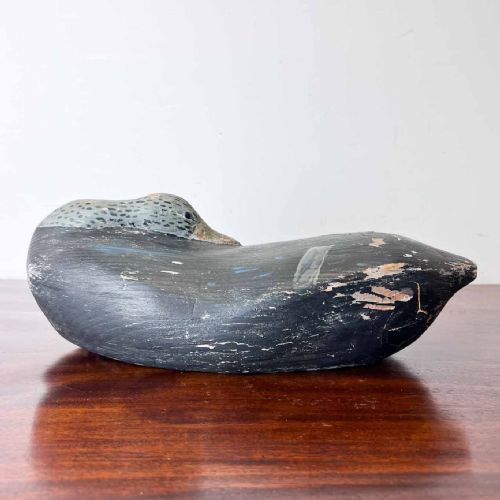 FOLK ART CARVED DECOY GOOSE - ADDITIONAL PHOTO 6