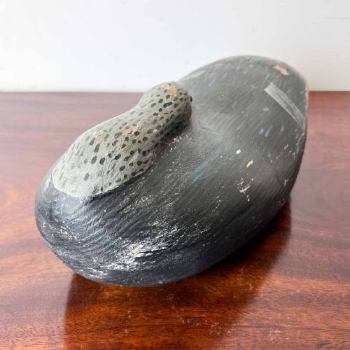FOLK ART CARVED DECOY GOOSE - ADDITIONAL PHOTO 8