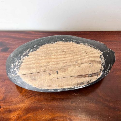 FOLK ART CARVED DECOY GOOSE - ADDITIONAL PHOTO 11