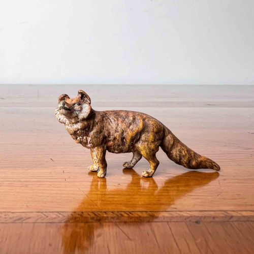 AUSTRIAN COLD PAINTED BRONZE FOX - ADDITIONAL PHOTO 1