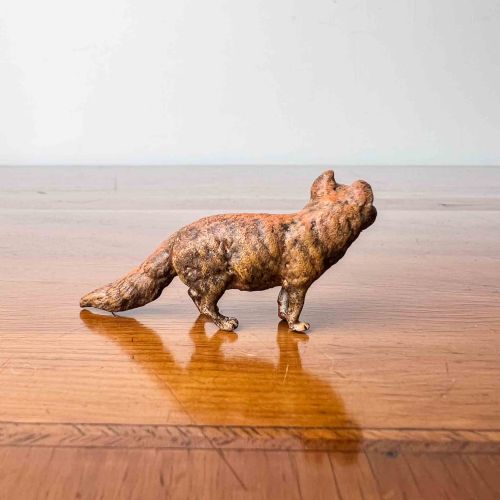 AUSTRIAN COLD PAINTED BRONZE FOX - ADDITIONAL PHOTO 5