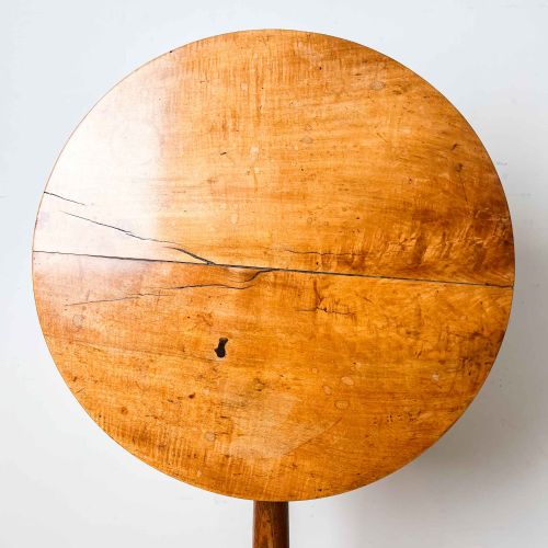 ANTIQUE SYCAMORE AND ASH TRIPOD TABLE - ADDITIONAL PHOTO 7