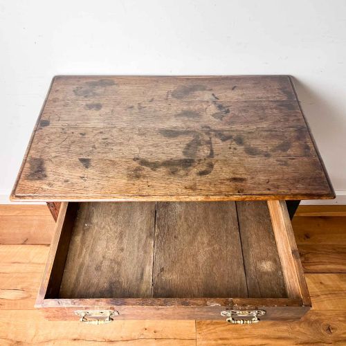 EARLY 18TH CENTURY OAK SIDE TABLE - ADDITIONAL PHOTO 8