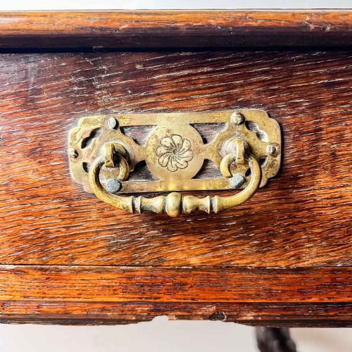 EARLY 18TH CENTURY OAK SIDE TABLE - ADDITIONAL PHOTO 12