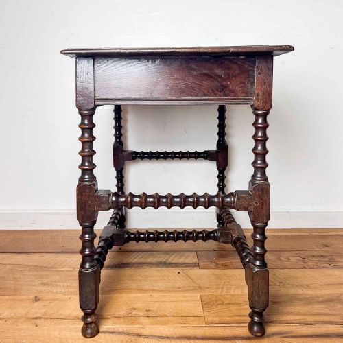 EARLY 18TH CENTURY OAK SIDE TABLE - ADDITIONAL PHOTO 20