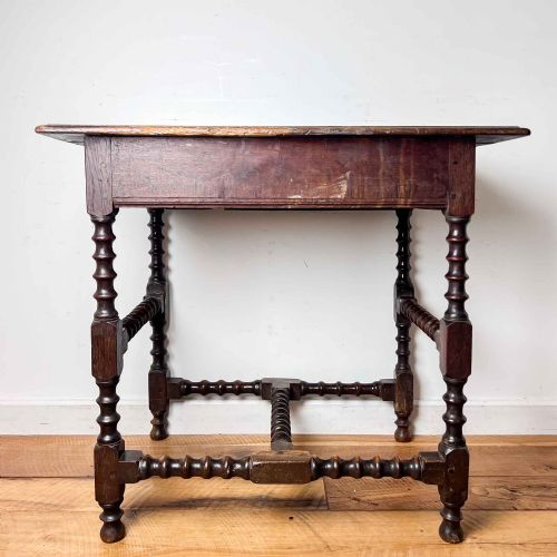 EARLY 18TH CENTURY OAK SIDE TABLE - ADDITIONAL PHOTO 21