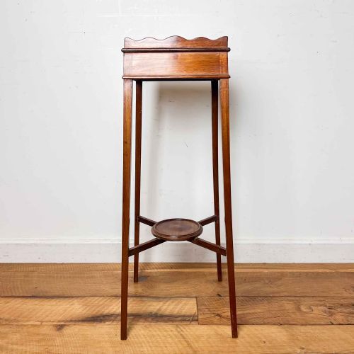 ANTIQUE MAHOGANY KETTLE STAND - ADDITIONAL PHOTO 8