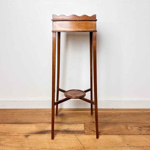 ANTIQUE MAHOGANY KETTLE STAND - ADDITIONAL PHOTO 9