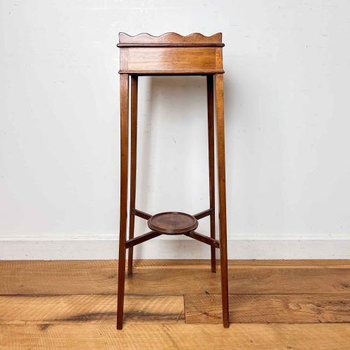 ANTIQUE MAHOGANY KETTLE STAND - ADDITIONAL PHOTO 10