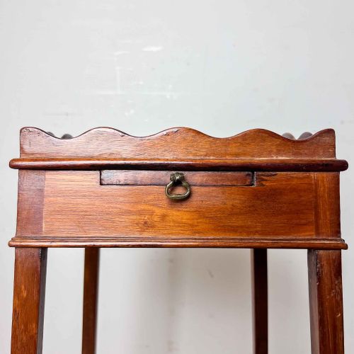 ANTIQUE MAHOGANY KETTLE STAND - ADDITIONAL PHOTO 14