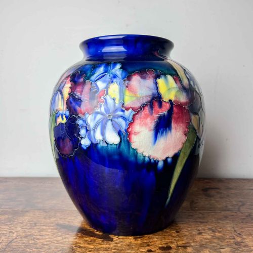 MOORCROFT POTTERY LARGE ORCHID VASE - ADDITIONAL PHOTO 6