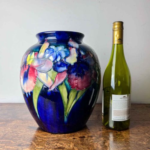 MOORCROFT POTTERY LARGE ORCHID VASE - ADDITIONAL PHOTO 9