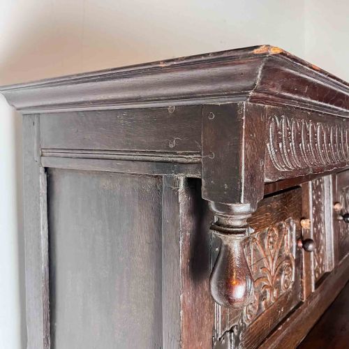 17TH CENTURY OAK DUODARN CUPBOARD - ADDITIONAL PHOTO 13