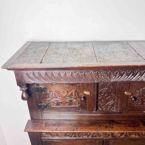 17TH CENTURY OAK DUODARN CUPBOARD - ADDITIONAL PHOTO 16