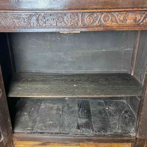 17TH CENTURY OAK DUODARN CUPBOARD - ADDITIONAL PHOTO 20