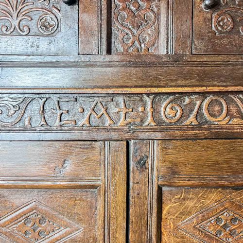 17TH CENTURY OAK DUODARN CUPBOARD - ADDITIONAL PHOTO 23