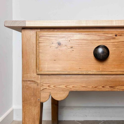 ANTIQUE PINE WELSH DAIRY TABLE - ADDITIONAL PHOTO 4