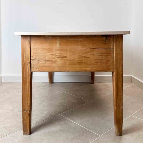 ANTIQUE PINE WELSH DAIRY TABLE - ADDITIONAL PHOTO 10