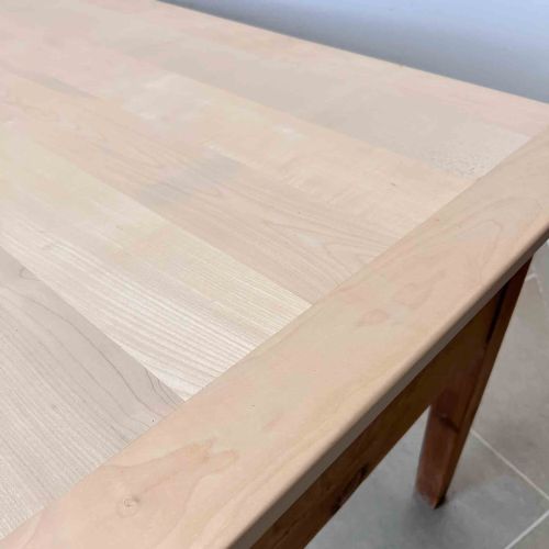 ANTIQUE PINE WELSH DAIRY TABLE - ADDITIONAL PHOTO 13